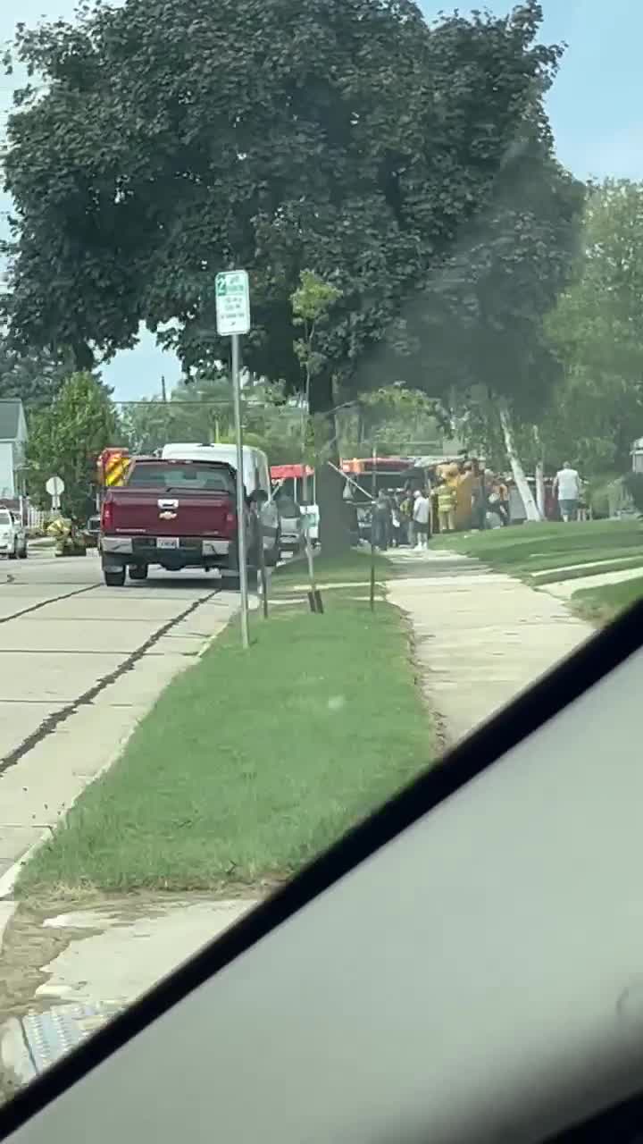 Racine school bus, city bus crash, Goold and Shoop