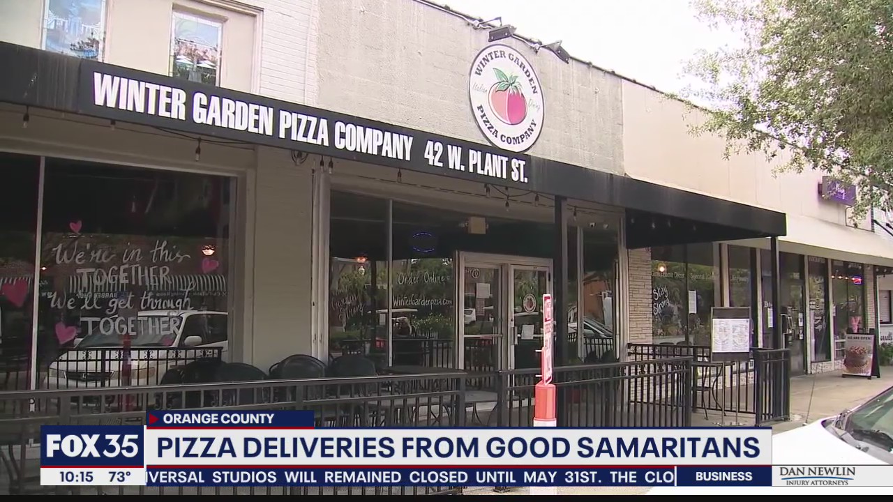 Pizza dinners gifted to jobless in acts of kindness