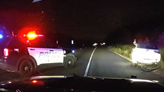 Police chase; driver suspected stealing mail