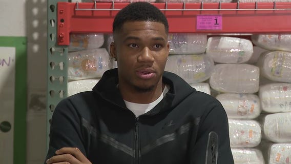 Giannis and his partner, Mariah, talk about baby #3