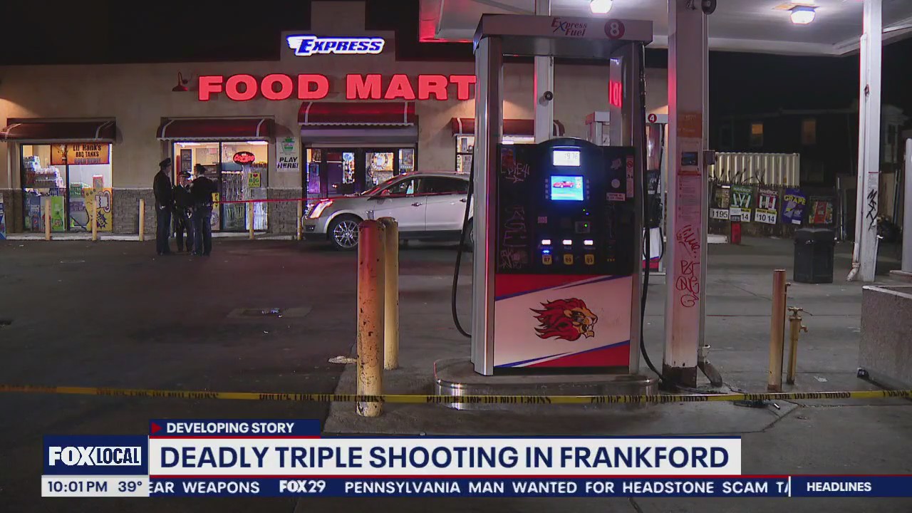 1 man killed, 2 injured after shooting at Frankford mini-mart | FOX 29 ...