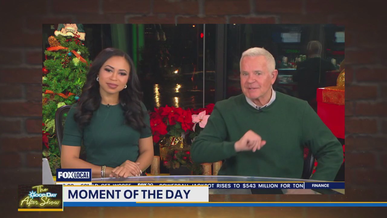 Moment of the Day: Mike returns to work