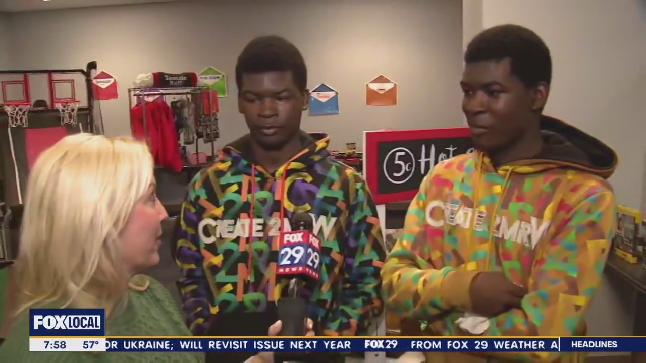 11 sets of twins attend high school in West Philadelphia