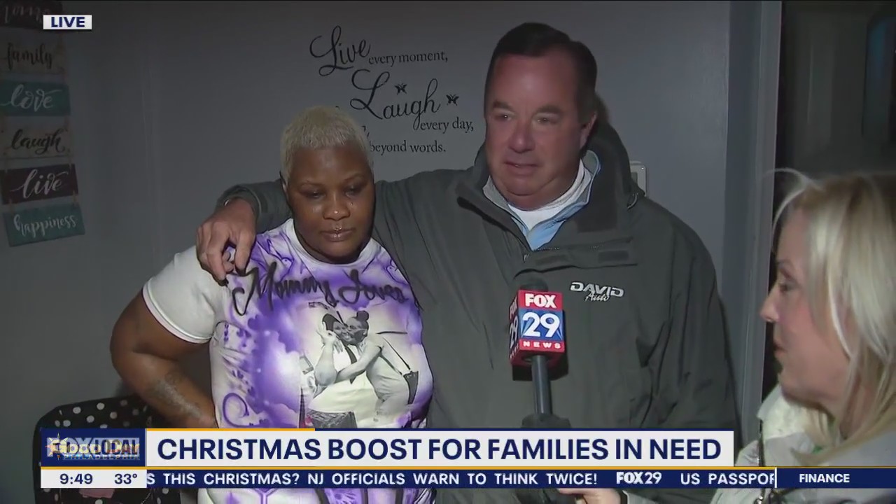 Christmas boost for families in need