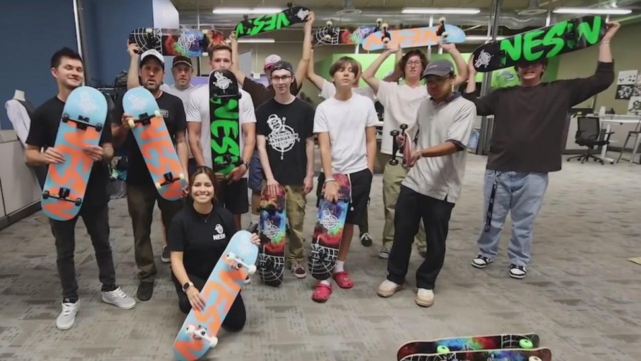 Now Evolving Skateboarding Worldwide provides Phoenix-area foster kids with something of their own