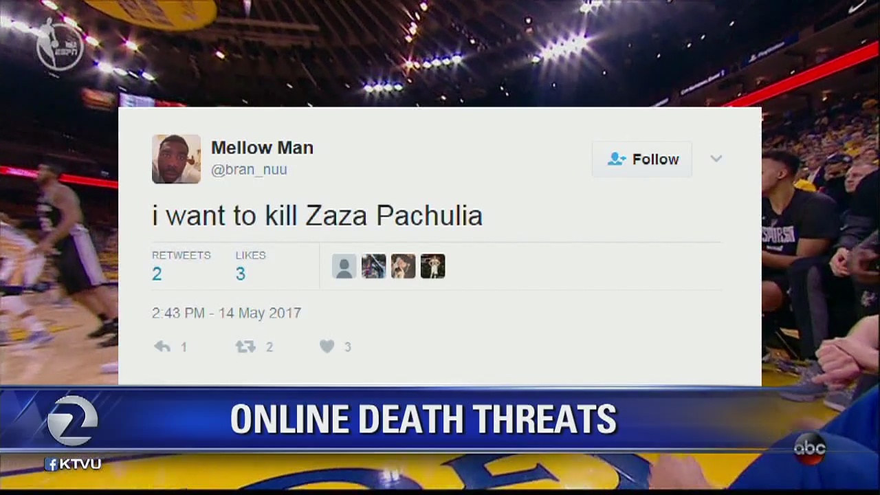 Zaza receives death threats, Popovich stands by statement