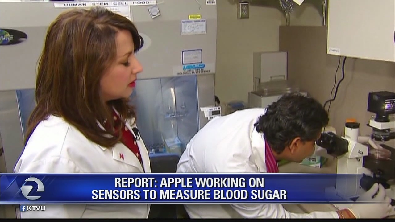 Report: Apple working on sensors to measure blood sugar