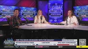 Are you back on board with the Eagles?