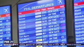 Holiday travel plans in peril due to drenching rain at PHL