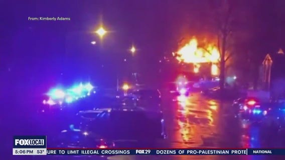 19 people displaced after fire tears through Burlington County apartments