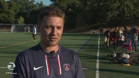 Former soccer captain diagnosed with ALS reunites with teammates in Martinez