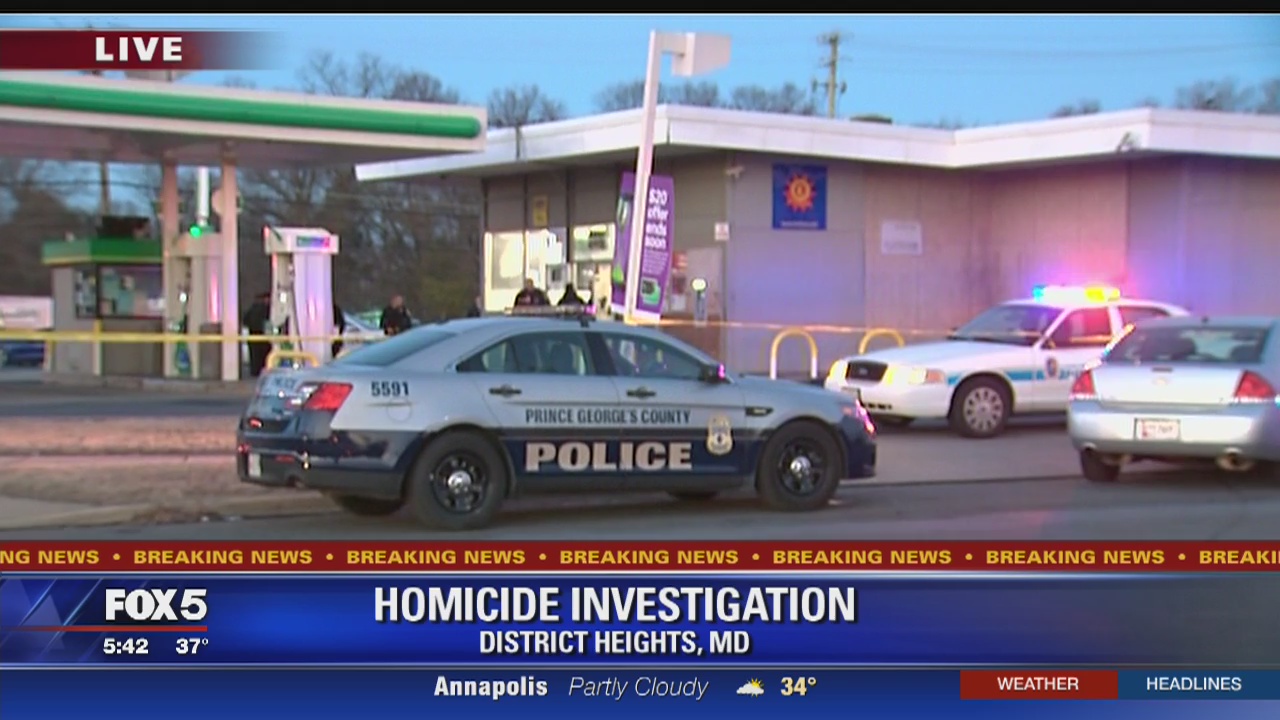 Person fatally shot at District Heights gas station