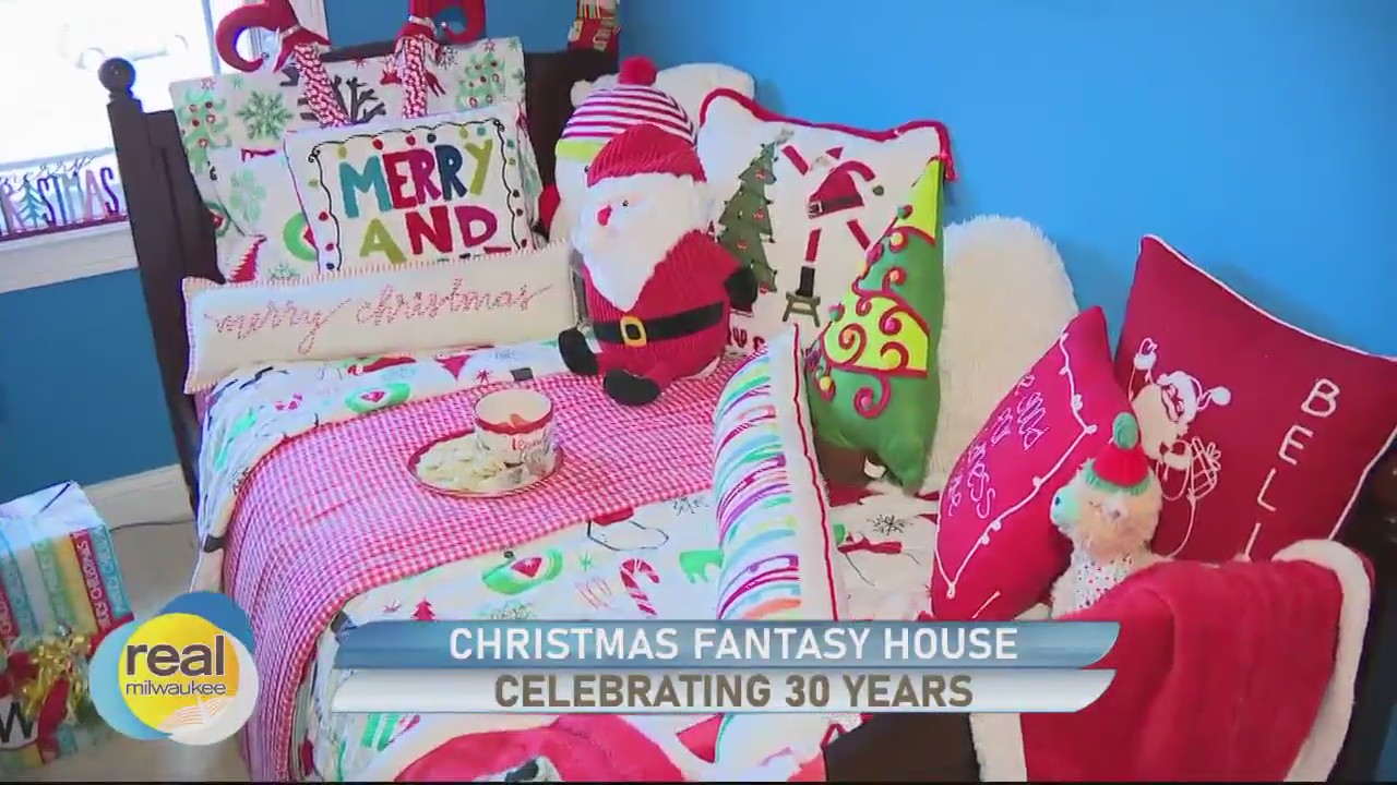 The Christmas Fantasy House benefits Ronald McDonald House Charities of Eastern Wisconsin.