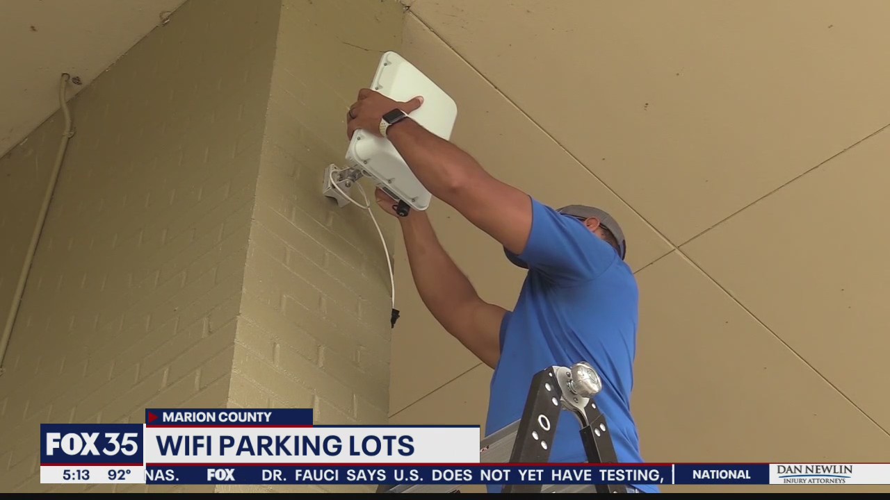Marion County providing internet access in parking lot hot spots