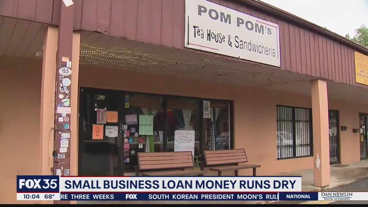 Small business loan money runs dry