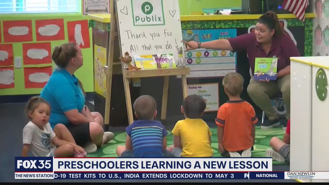 Preschoolers learning new lesson about COVID-19