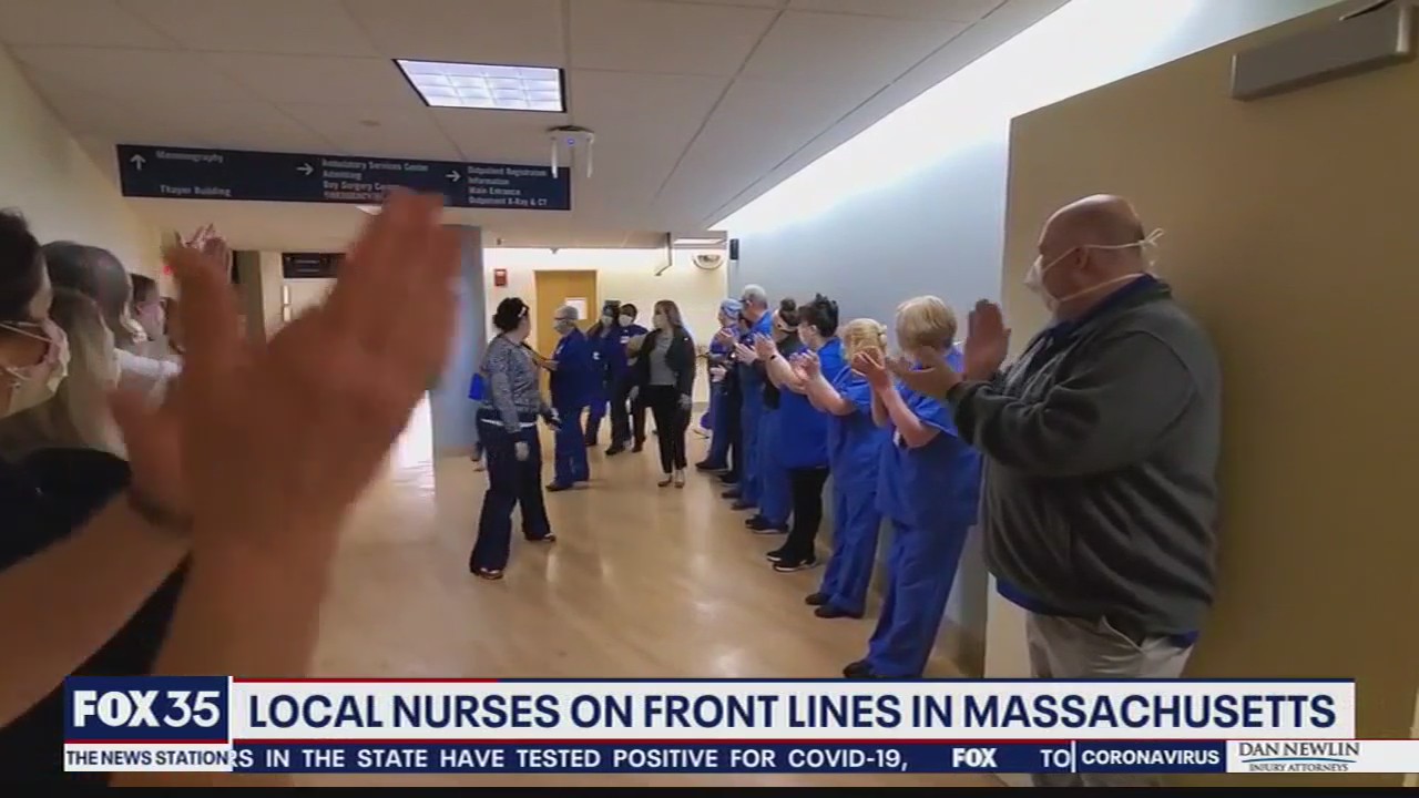 Florida nurses on COVID-19 front lines in Massachusetts