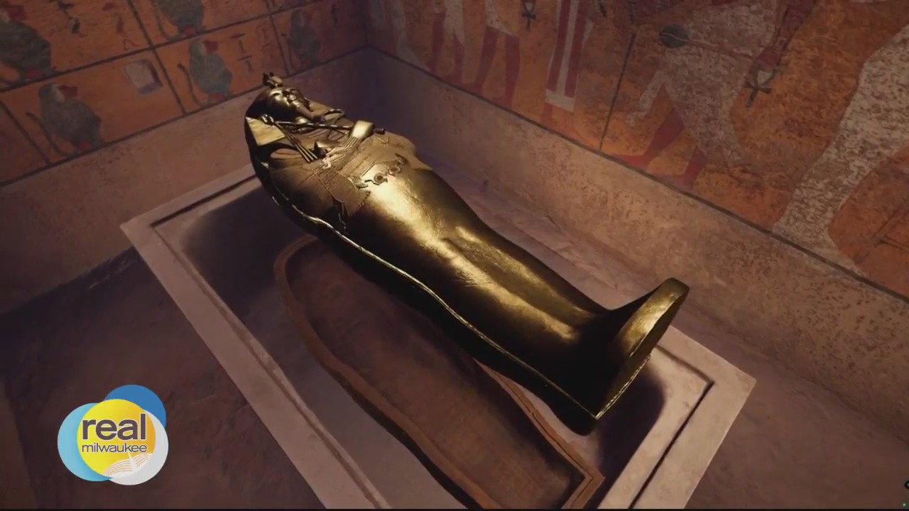 VR experience at 'Beyond King Tut: The Immersive Experience'