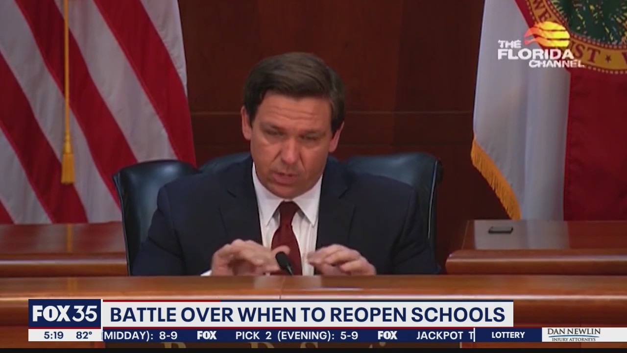 Debate over when to reopen schools