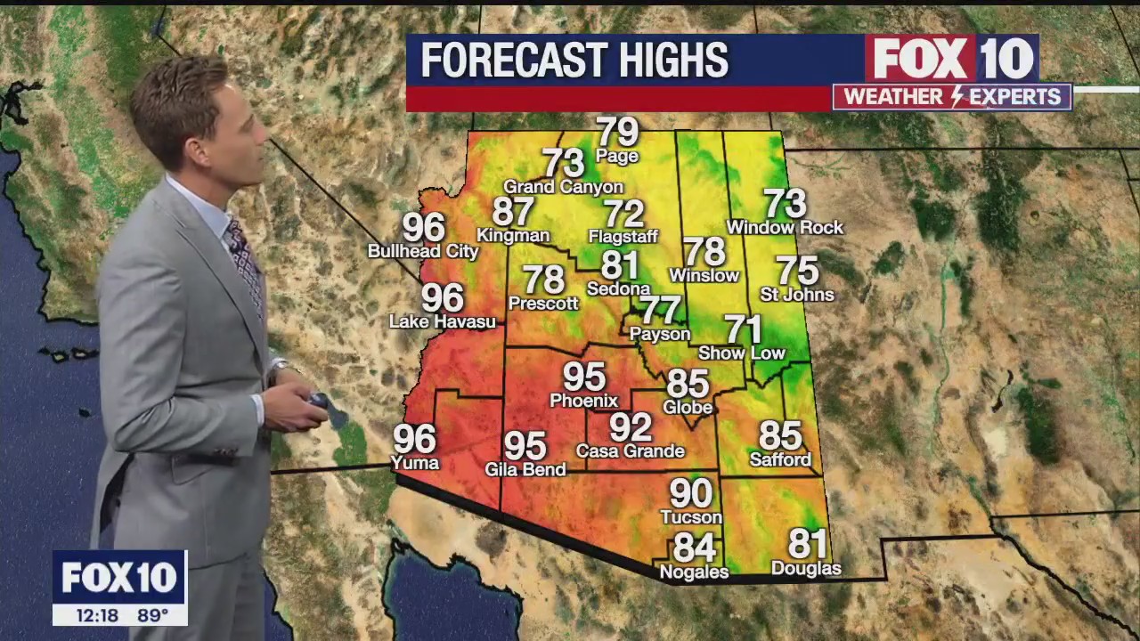 Noon Weather Forecast - 10/12/22