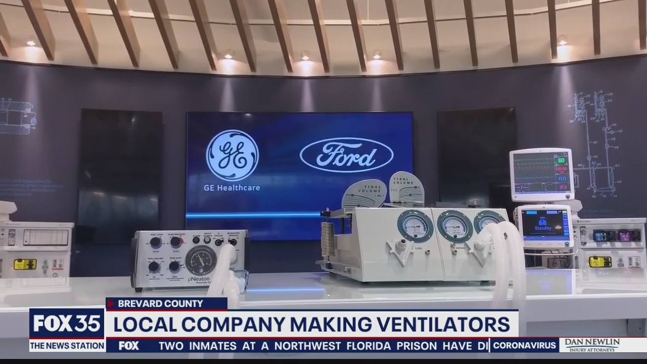 Brevard County companies help to manufacture ventilators