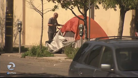 Homeless encampment in SF Potrero Hill swept away by DPW