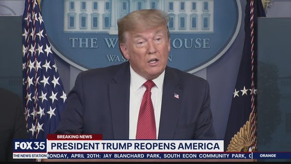 Trump gives governors 3-phase plan to reopen economy