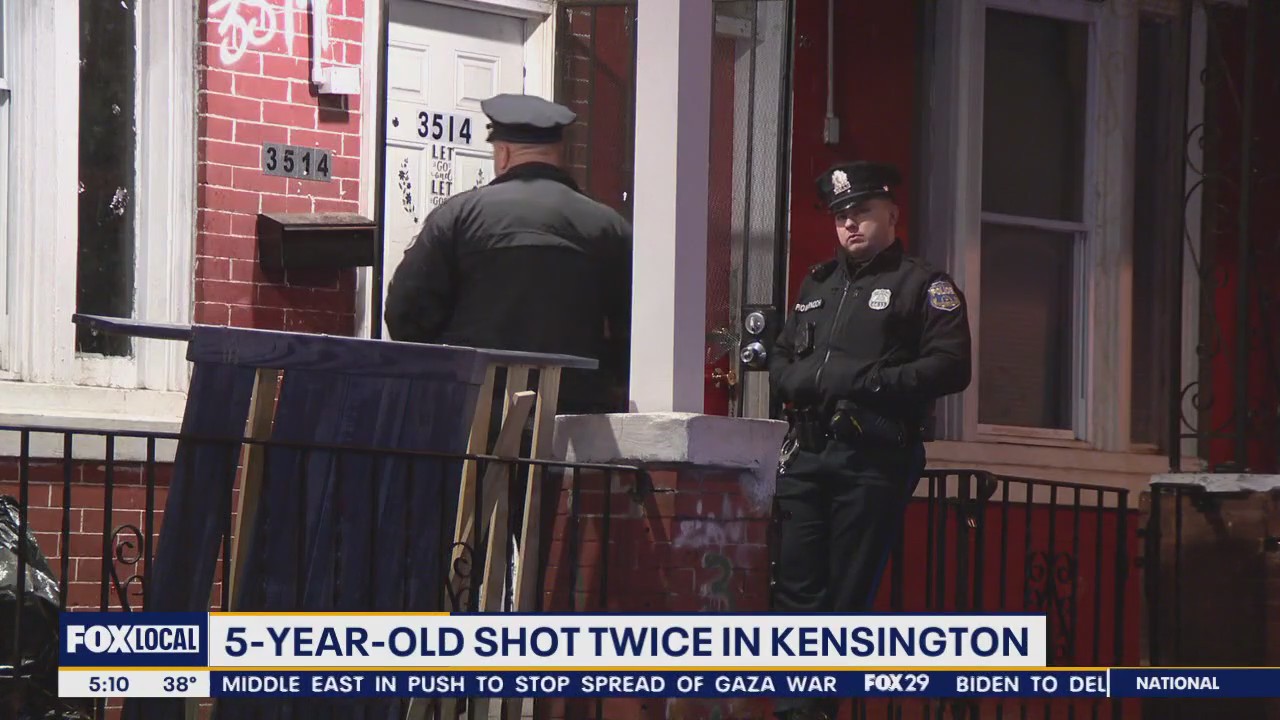 5-year-old boy shot twice inside Kensington home | FOX 29 Philadelphia