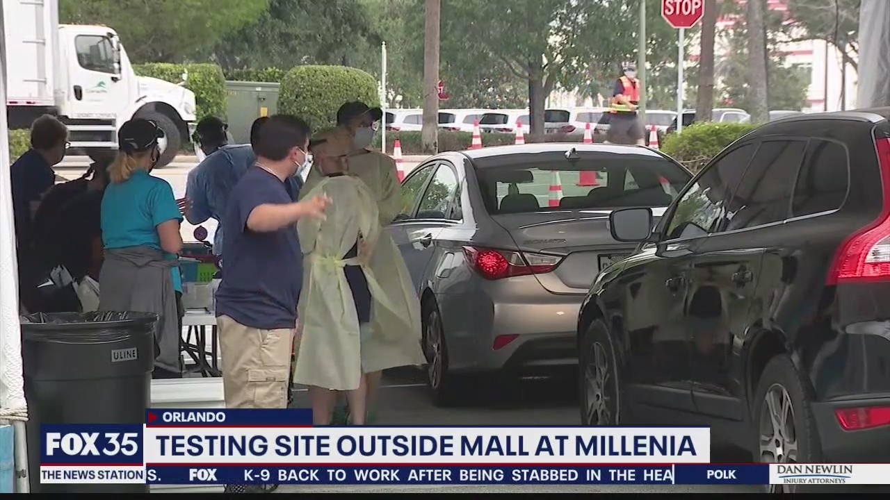 New COVID-19 test site added at Mall at Millenia