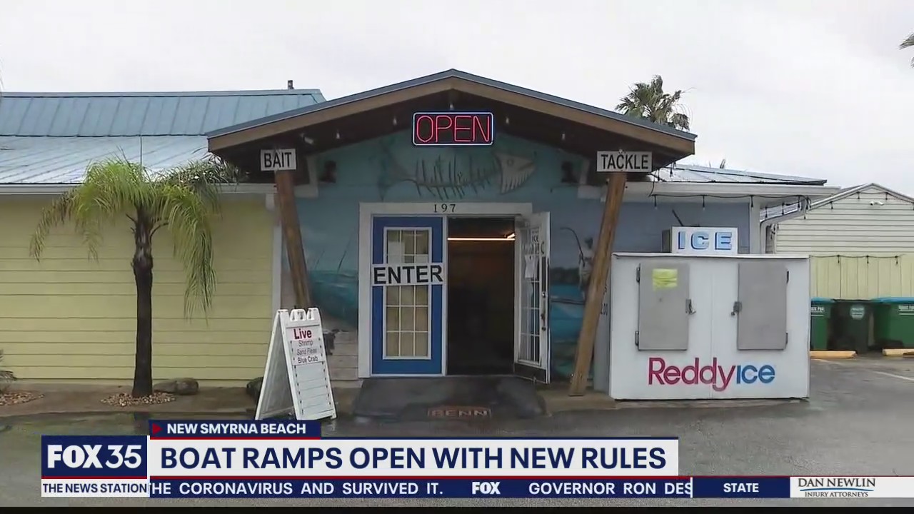 Boat ramps open in New Smyrna Beach with new rules