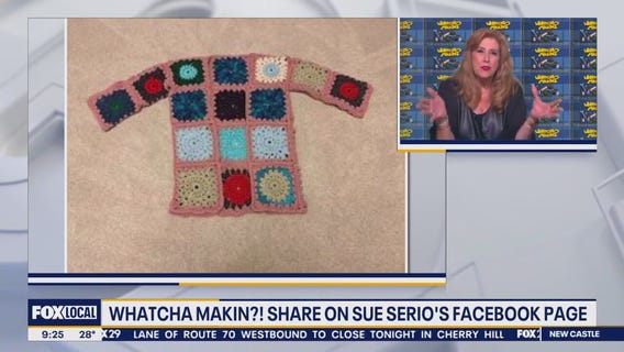 Whatcha Makin: Granny sweaters, circular weather blanket