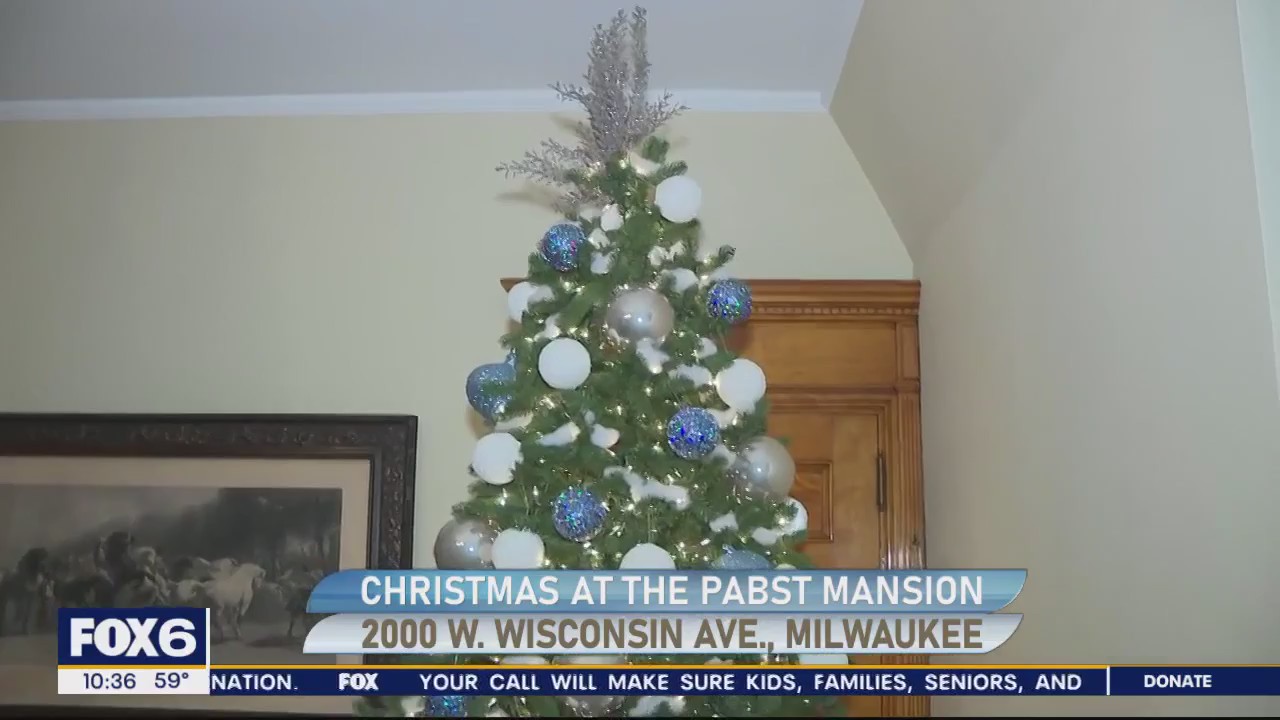 Holiday glitz and glamour at the Pabst Mansion