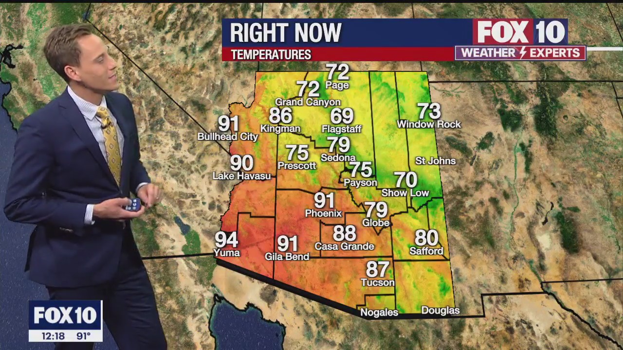 Noon Weather Forecast - 10/13/22