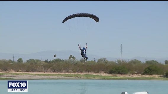 Olympics of Skydiving: World skydiving competition taking place in Arizona