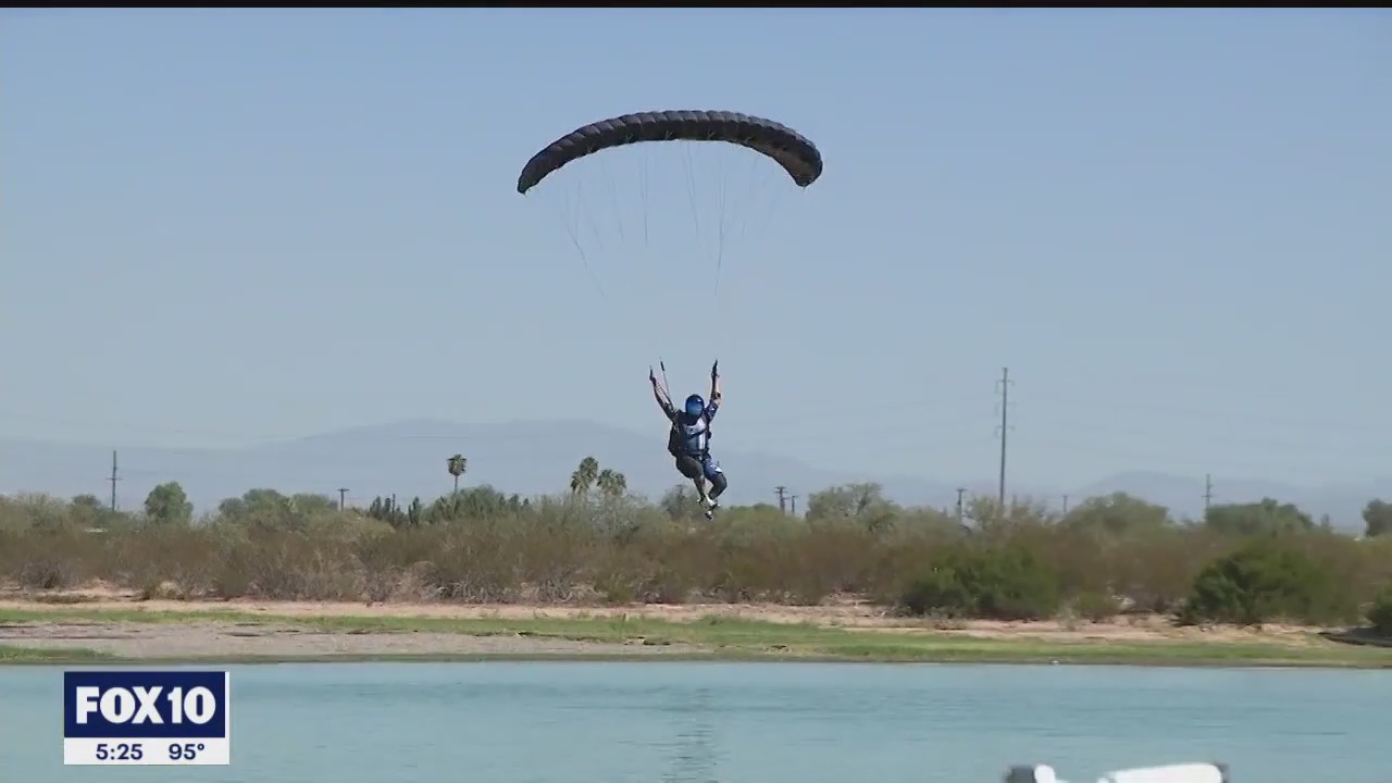 Olympics of Skydiving: World skydiving competition taking place in Arizona