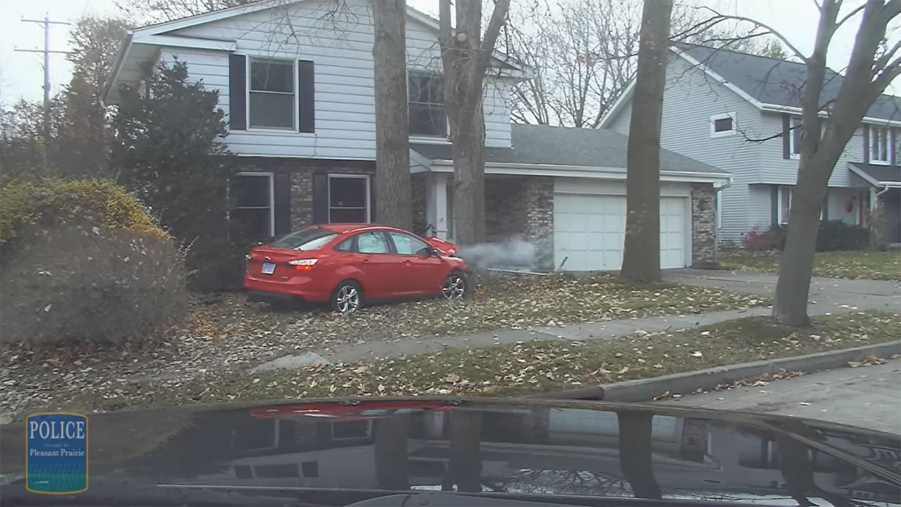 Pleasant Prairie police chase ends in crash