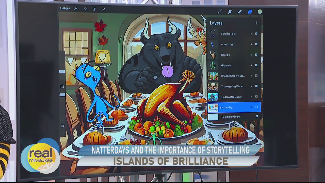 'Natterdays' and the importance of storytelling; Islands of Brilliance