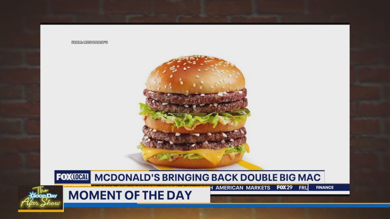 Moment of the Day: McDonald's brings back the Double Big Mac