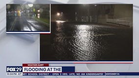 Southern NJ inundated by rain, tropical storm force winds