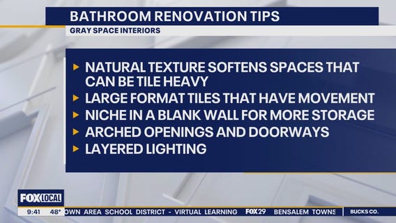 Bathroom renovation tips for 2024