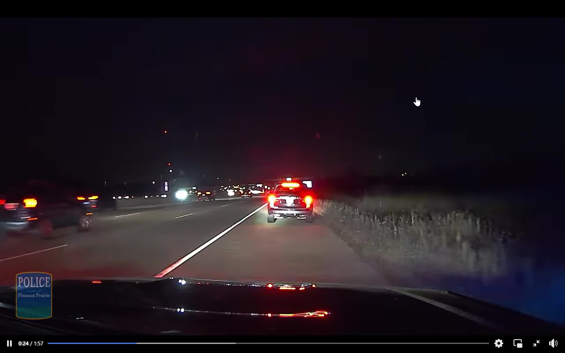 Pleasant Prairie police chase