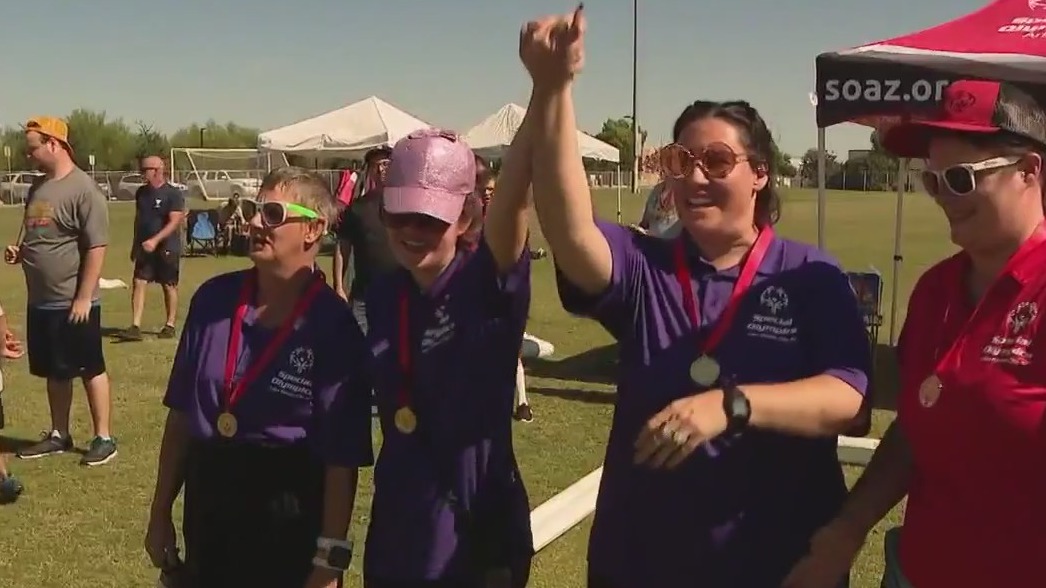 Special Olympics kicks off in Peoria: 'We are the champions'