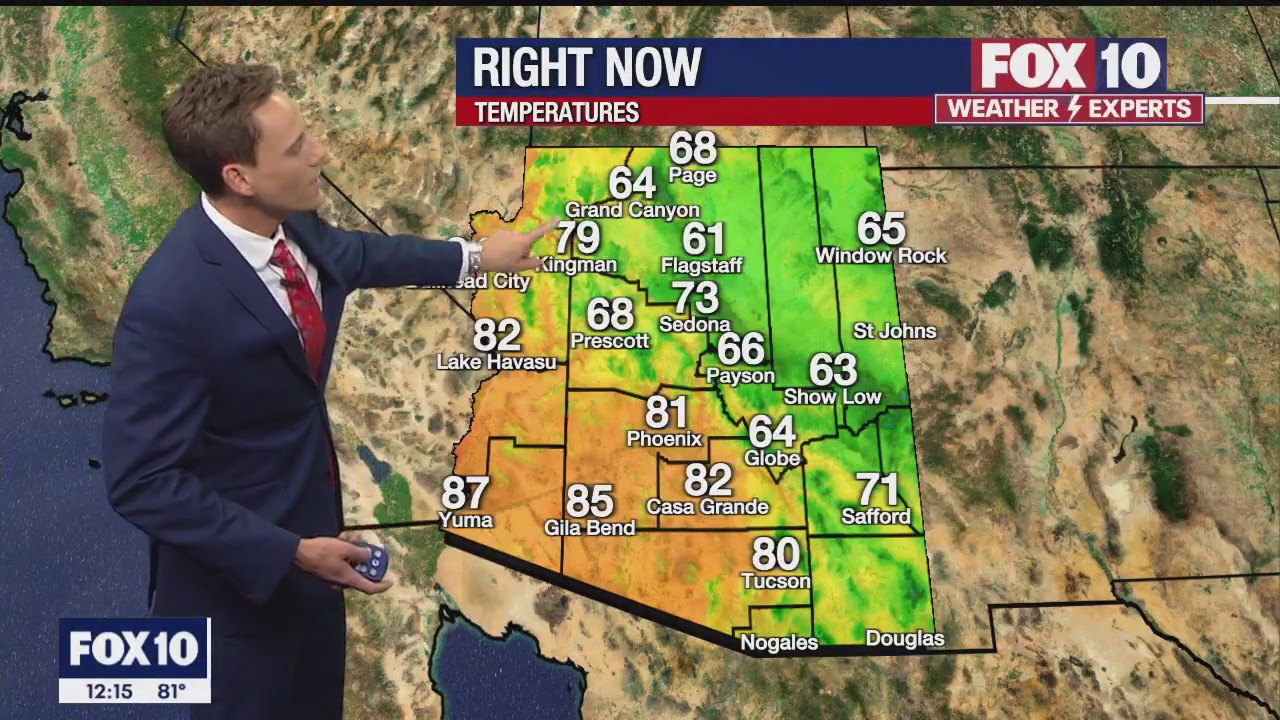 Noon Weather Forecast - 10/19/22