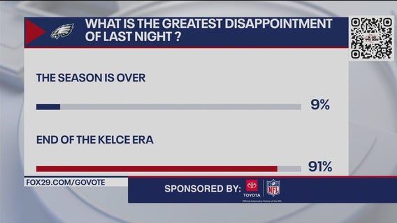 What is the greatest disappointment after Eagles wild-card loss?