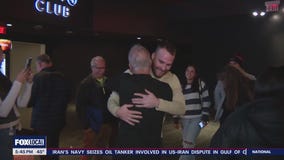 Bone marrow donation by Wings defenseman saves man's life