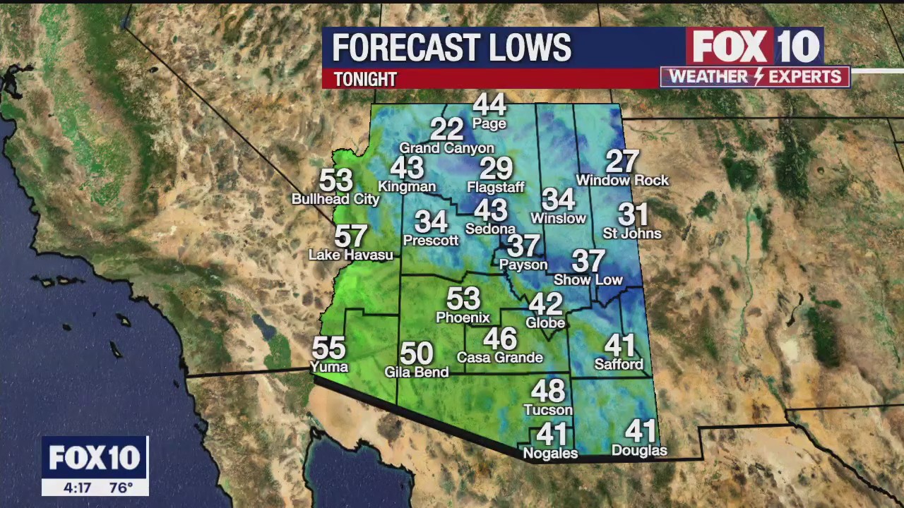 4 p.m. Weather Forecast - 10/25/22