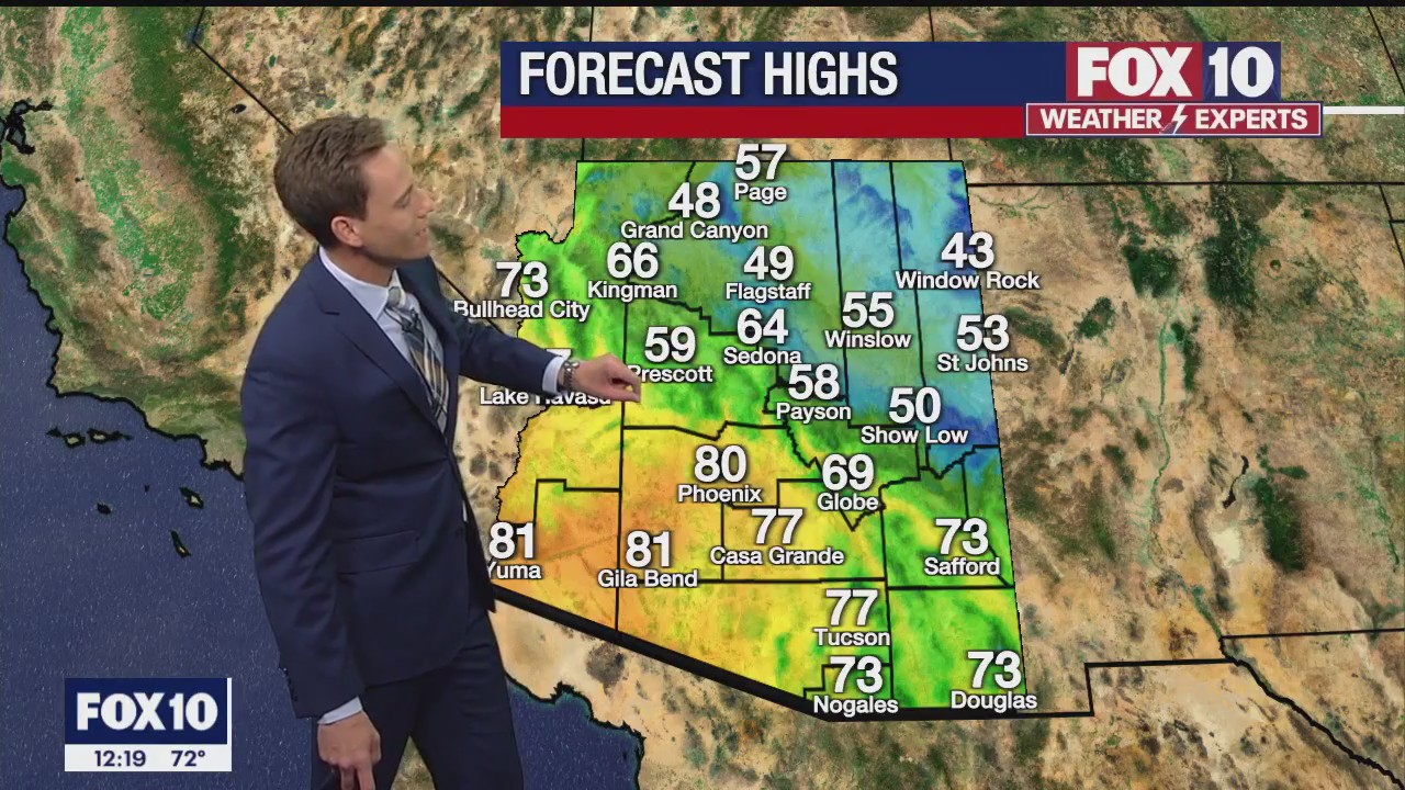 Noon Weather Forecast - 10/27/22