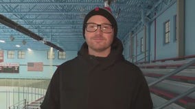 Skating with Santa for Make-A-Wish Wisconsin