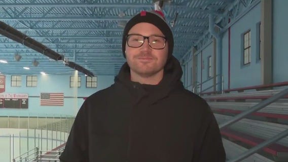 Skating with Santa for Make-A-Wish Wisconsin