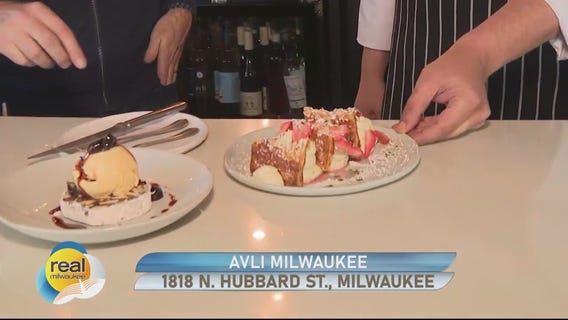 Decadent desserts at Avli MIlwaukee